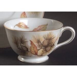 Kyoto Pines Footed Teacup